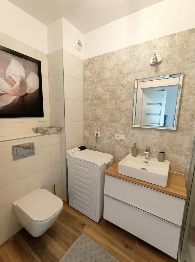 Apartament Sloneczny Brzeg Apartment ยาสต์เชอเบีย กูรา ภายนอก รูปภาพ